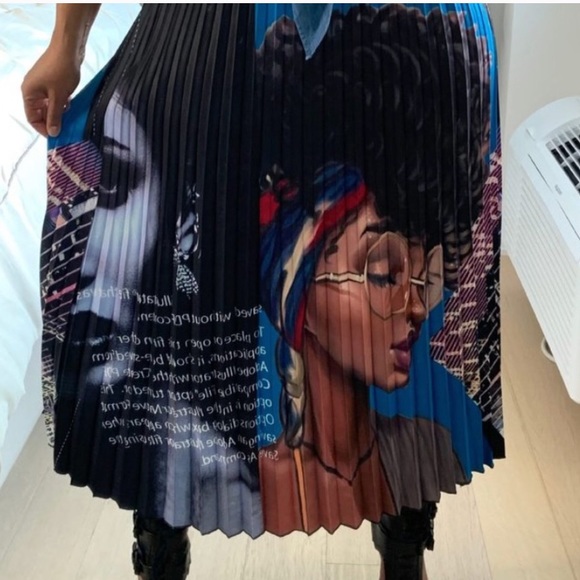 Pleated skirts Strong afro women - Picture 4 of 4